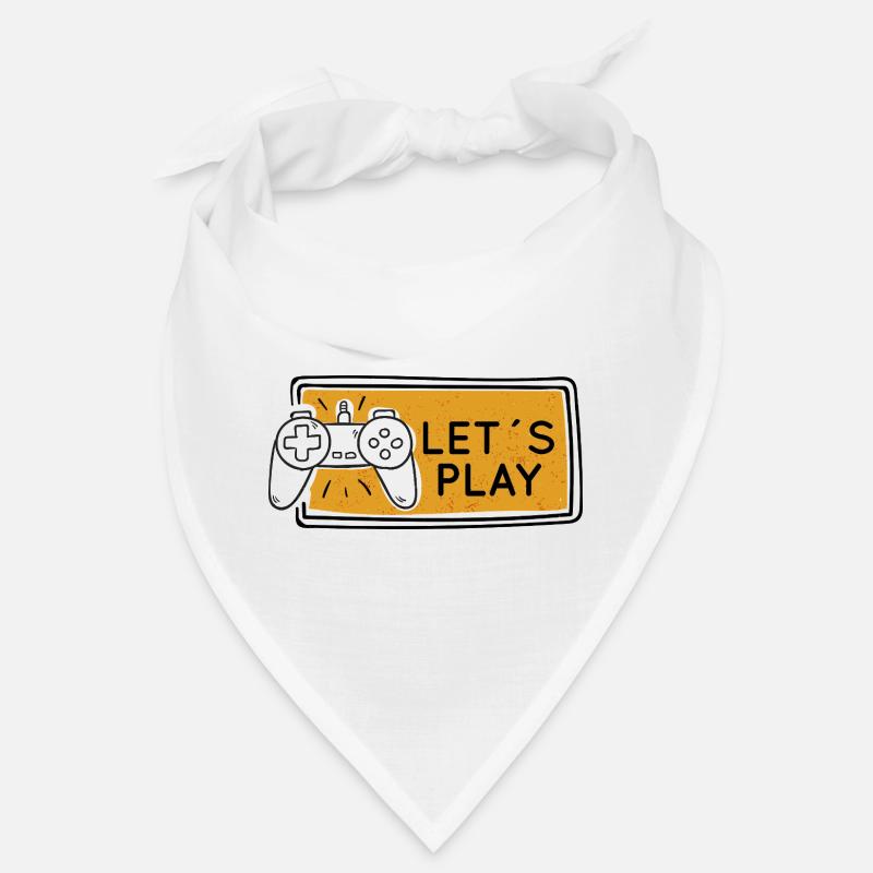 Let's Play Gaming Controller Graphic Bandana