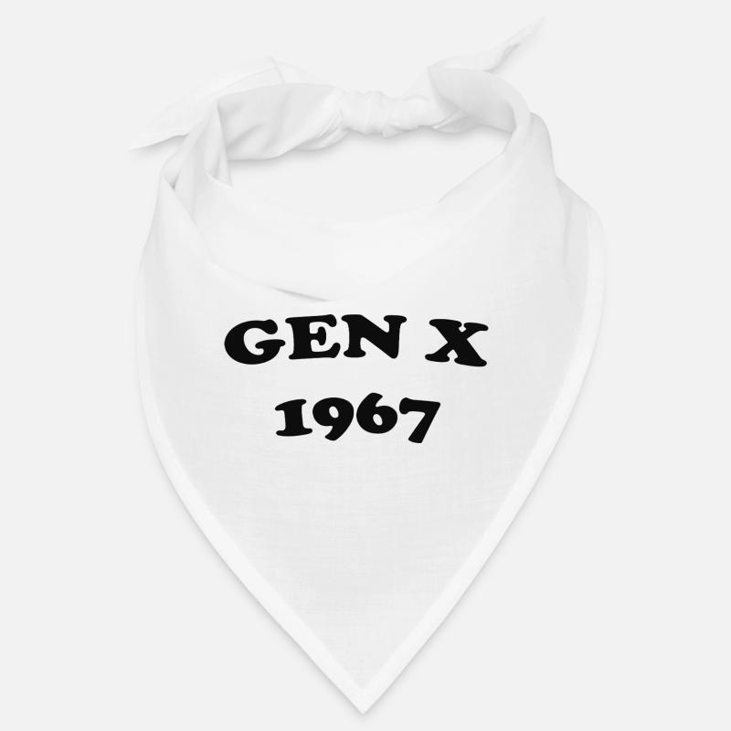 Logo rétro Gen X 1967 Bandana