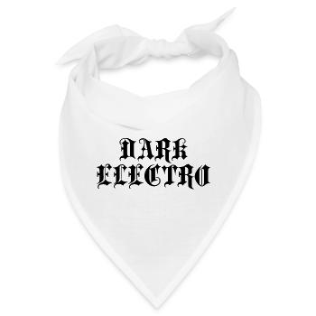 Dunkler Elektro - Bandana - Weiß - Vorne