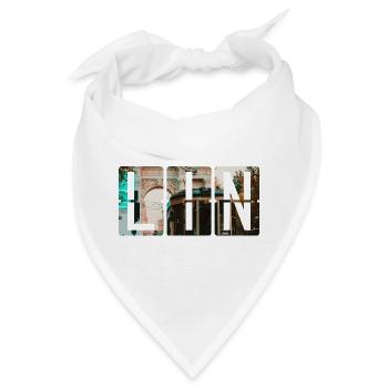 Flughafen Milan Linate LIN - Bandana - Weiß - Vorne