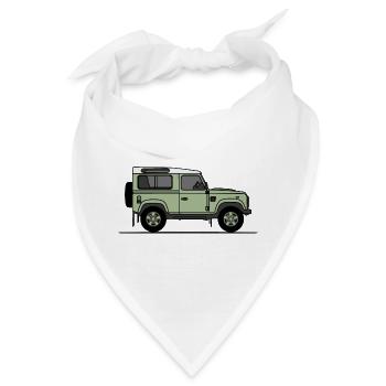 Verteidiger 90 - Bandana - Weiß - Vorne