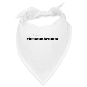 brummbrumm - Bandana - Weiß - Vorne