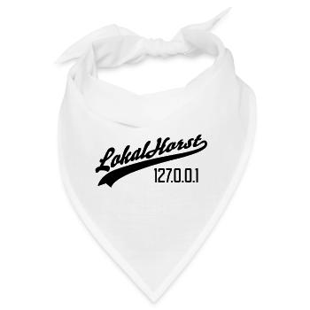 Lokal Horst - Bandana - Weiß - Vorne