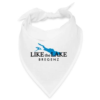 Like the Lake - Bregenz am Bodensee - Bandana - Weiß - Vorne