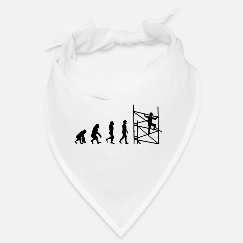 Scaffolder Scaffold Scaffolding Evolution - Bandana - white