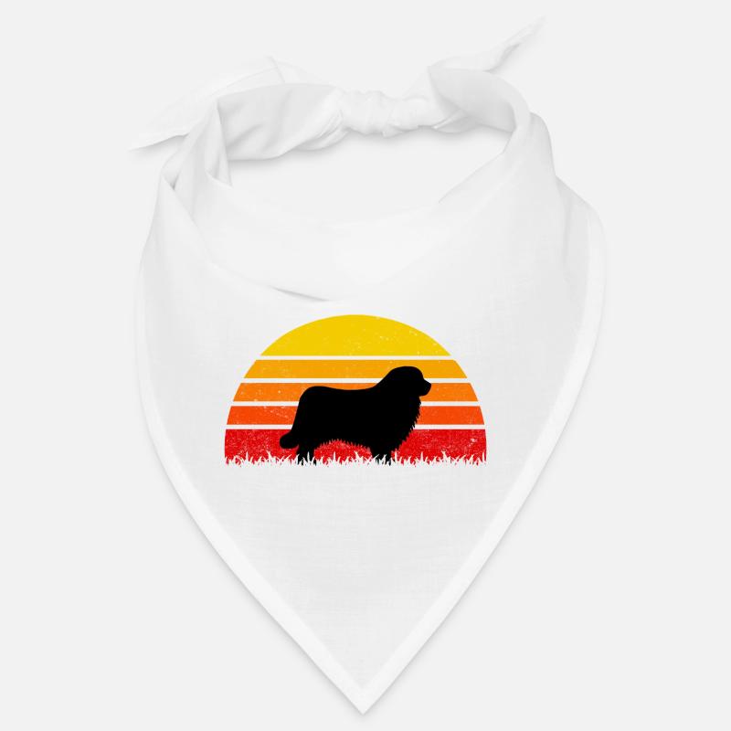 Chiens de Terre-Neuve Sunset Bandana