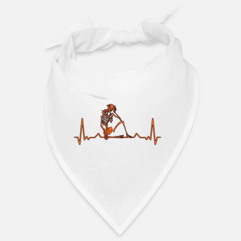 Herzfrequenz vom Skelett Bandana