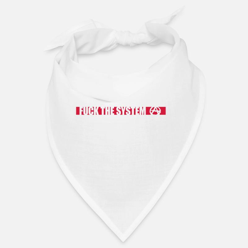 Fuck the system anarchy Bandana