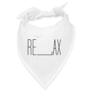 Relax - Bandana - Weiß - Vorne