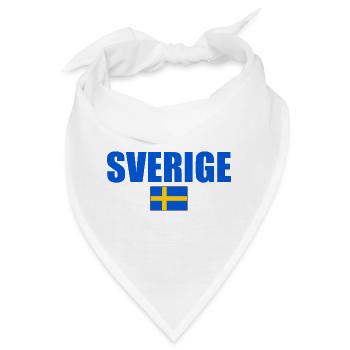 Sverige - Bandana - Weiß - Vorne