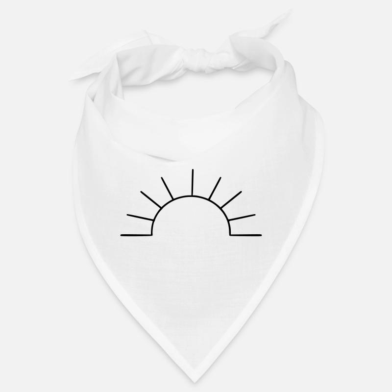 schlichte Sonne Bandana