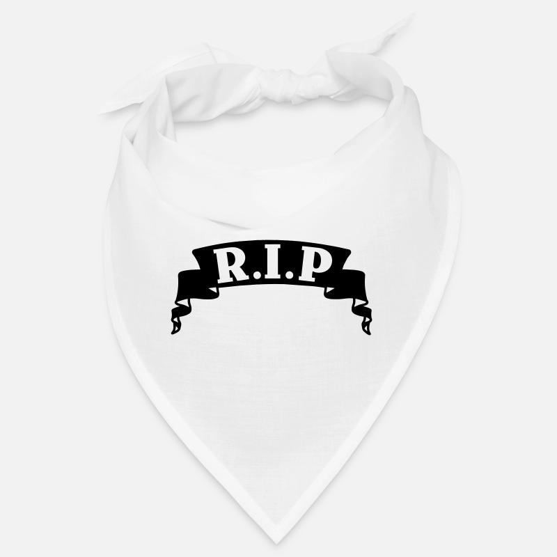 Bannière RIP du ruban Bandana