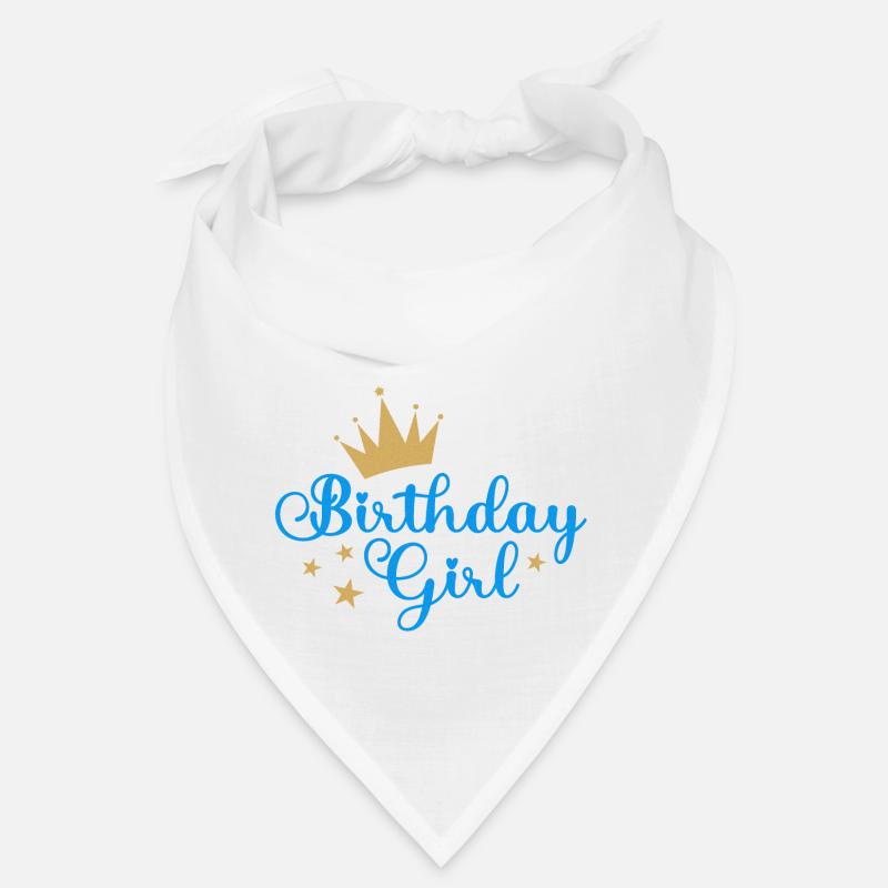 fille d’anniversaire Bandana