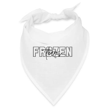 Frozen Tears inspired von Song von Luciano - Bandana - Weiß - Vorne