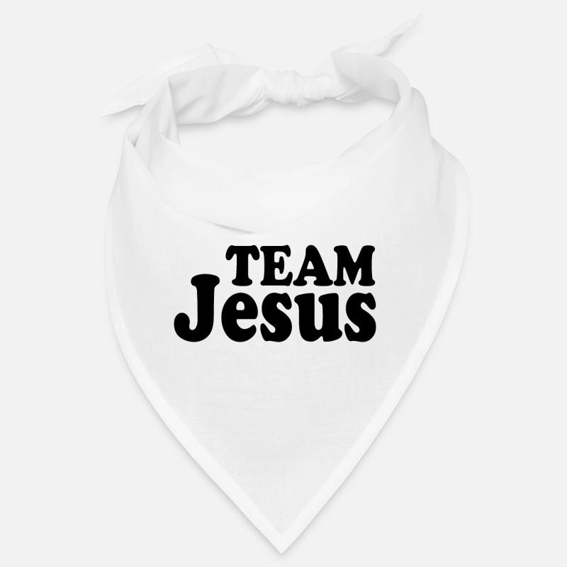 Team jesus - Bandana - Weiß