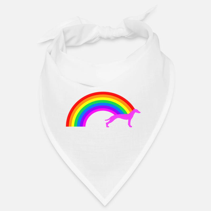 Greyhound Rainbow Bandana