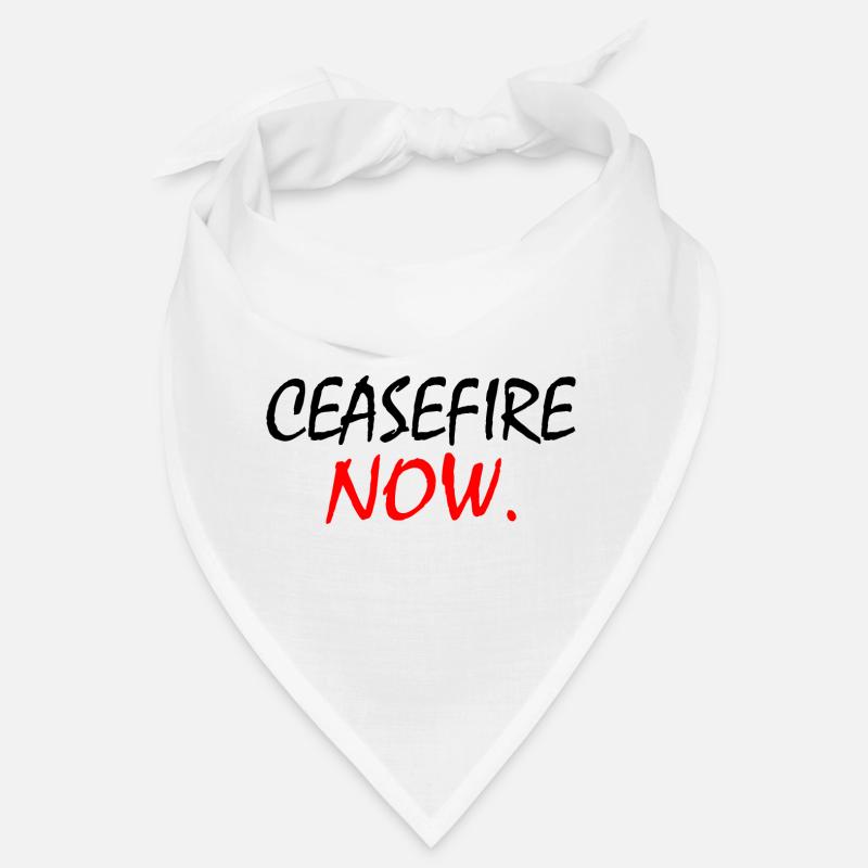Ceasefire now Bandana