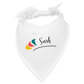 FEIERTAG. FROHE FEIERTAGE. GELIEBTE. MEISTER. LEHRER - Bandana - Weiß - Vorne