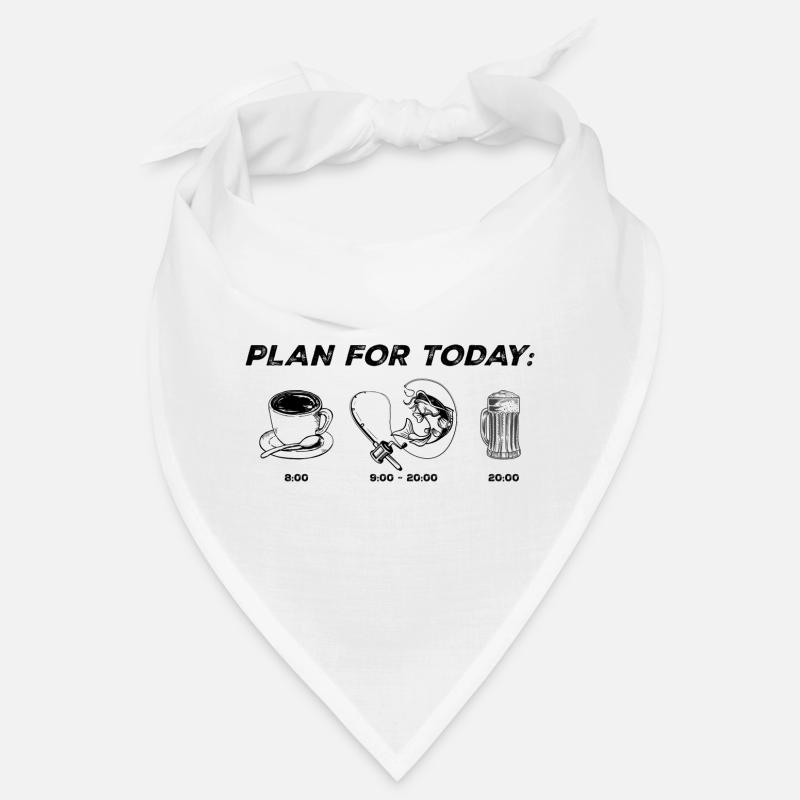 Frothy Beer Mug Silhouette Bandana