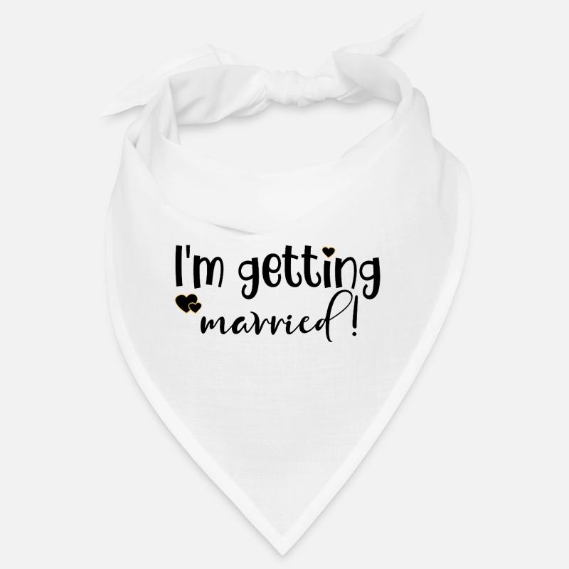 GETTING MARRIED BRIDE Bandana