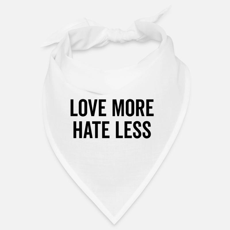 Love More Hate Less Bandana