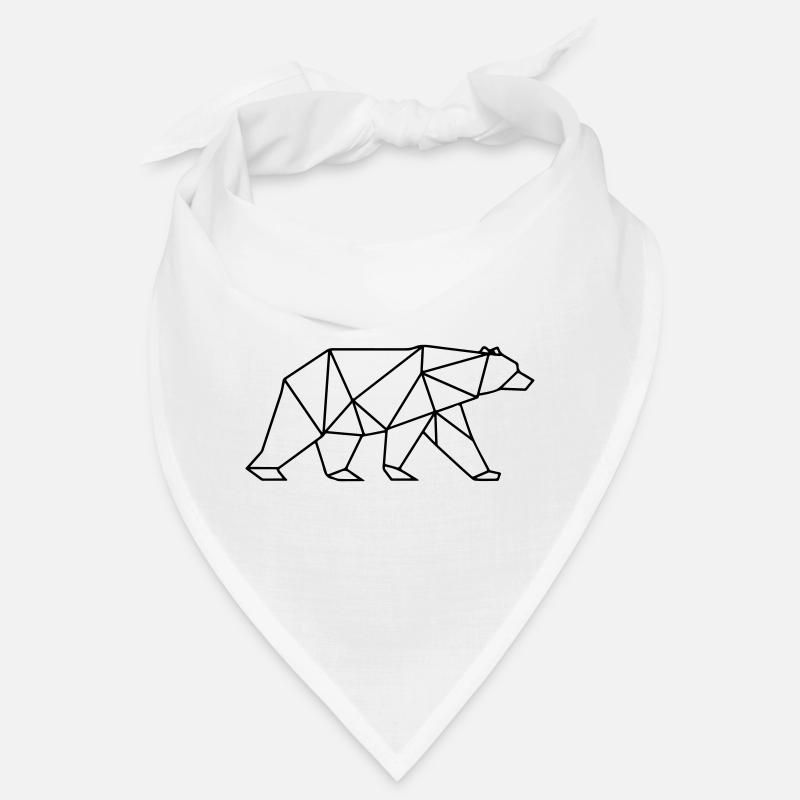 Bear Polygon Bandana