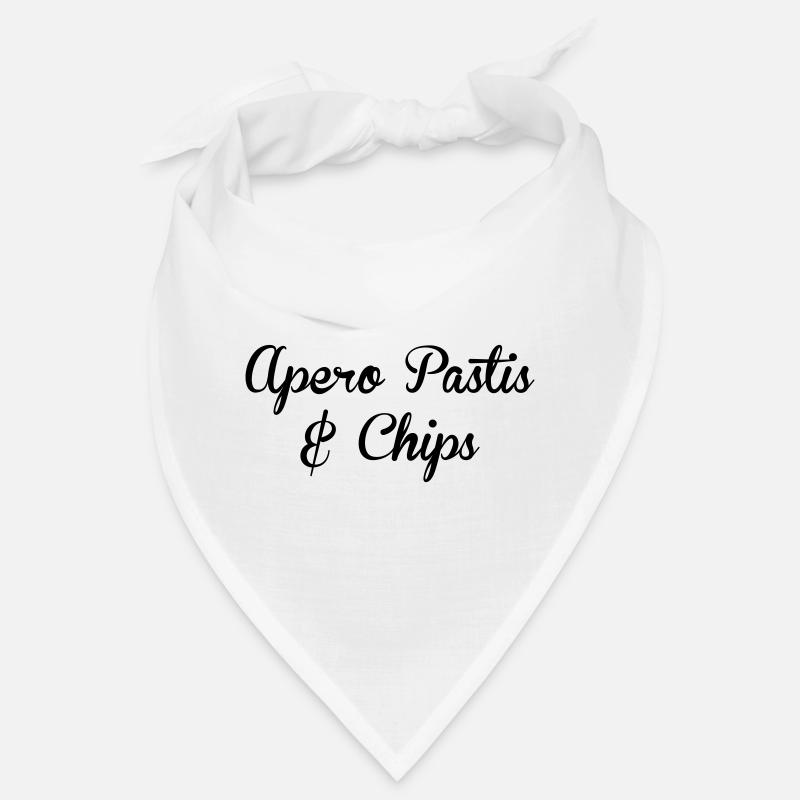 apéro pastis et chips - Alcool Bandana