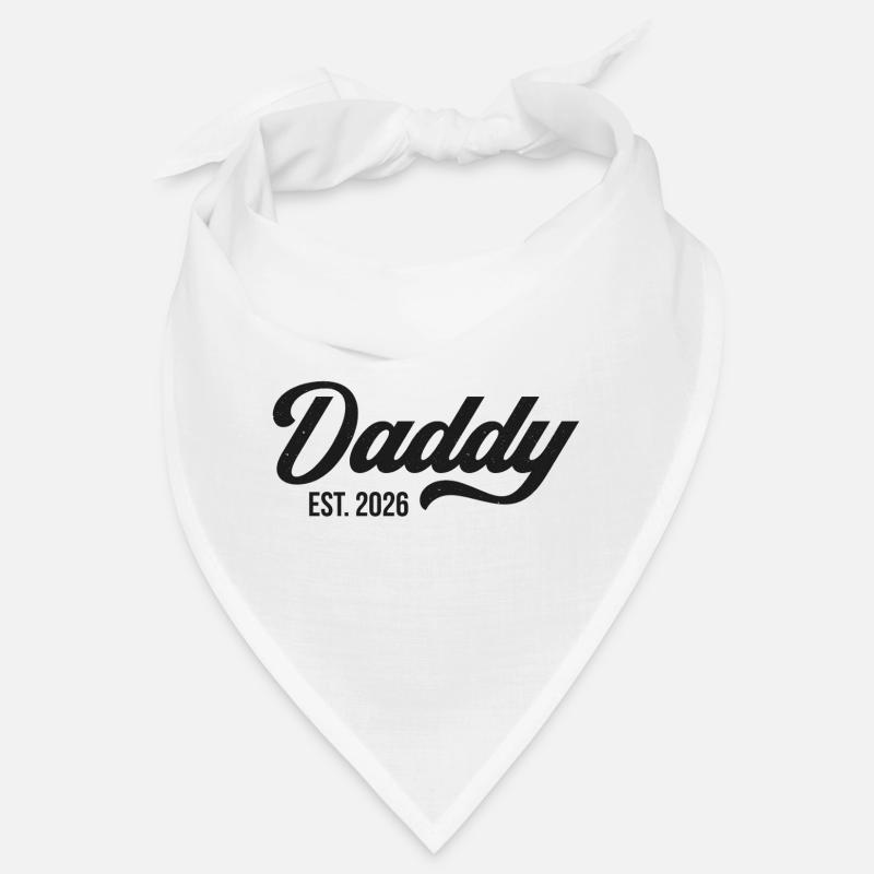 Daddy Est. 2026 Bandana