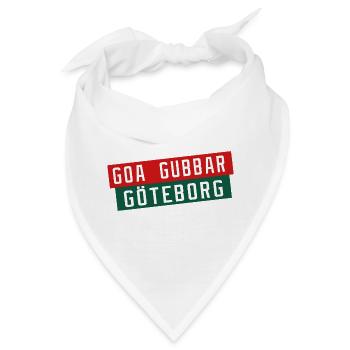 Göteborg Goa Gubbar - Bandana - Weiß - Vorne