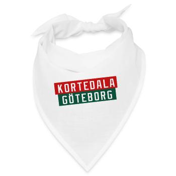 Kortedala Göteborg Farbblock - Bandana - Weiß - Vorne
