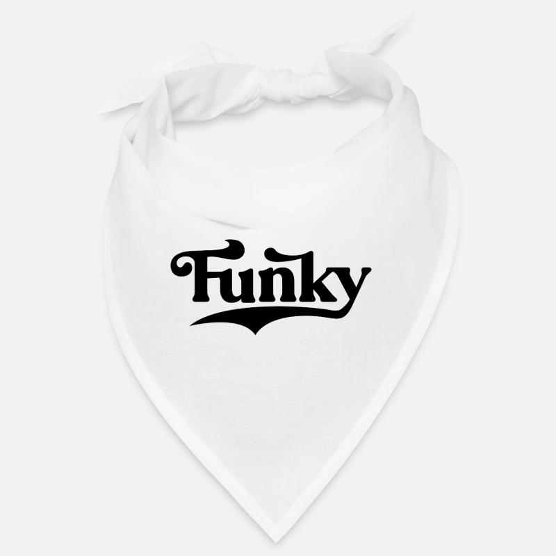 Musique funky Conception typographique audacieuse Bandana