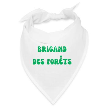 Waldräuber - Bandana - Weiß - Vorne