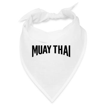 muay thai - Bandana - Weiß - Vorne