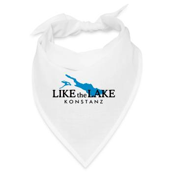 Like the Lake - Konstanz am Bodensee - Bandana - Weiß - Vorne