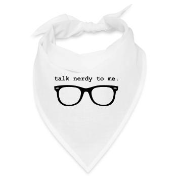 Geek - Bandana - Weiß - Vorne