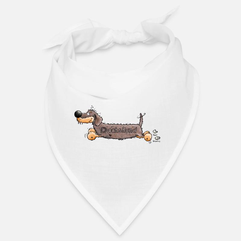 Niedlicher Dackel Bandana
