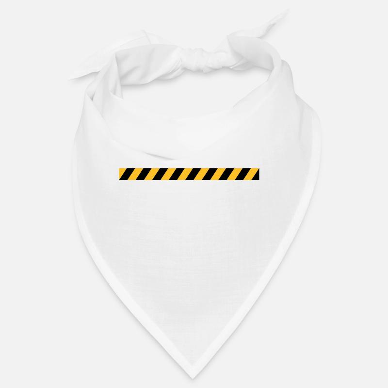 Absperrband Linie Design Bandana