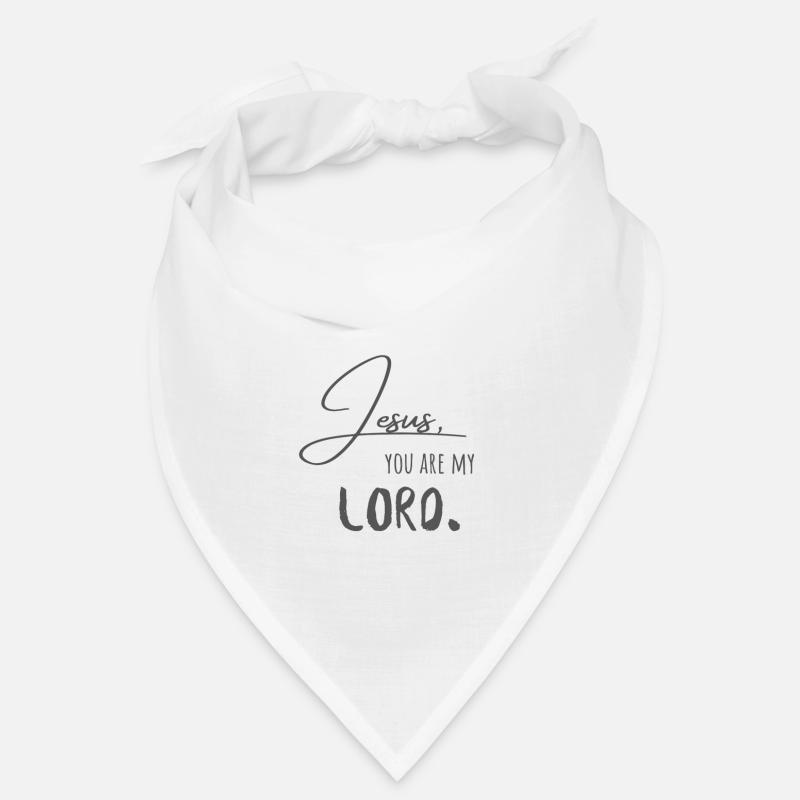 Tu es mon seigneur gris Bandana
