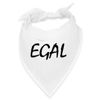 Egal - Bandana - Weiß - Vorne