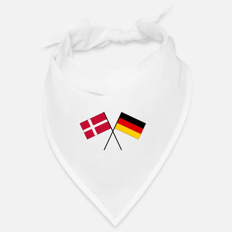 Danemark Allemagne drapeau croisé drapeau Bandana