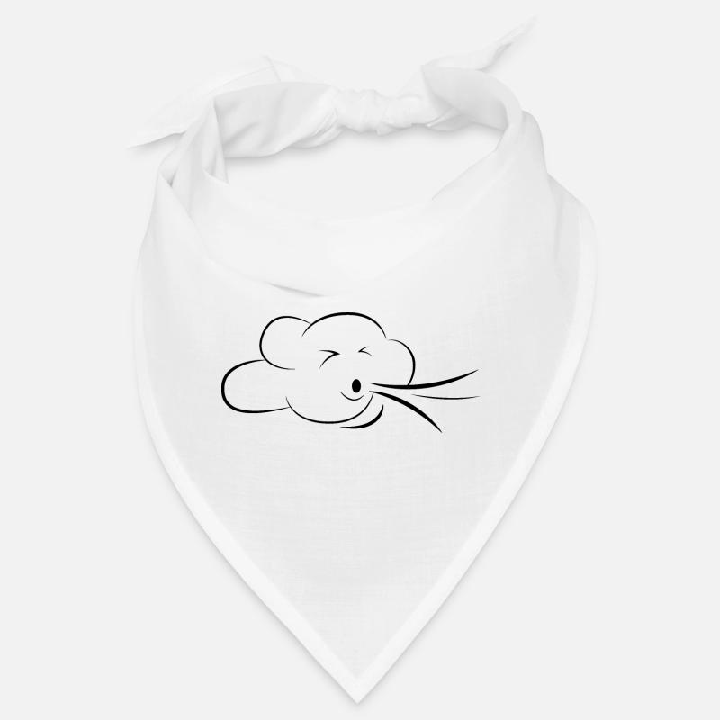 cloud breath breathing relax cloud meditation icon Bandana