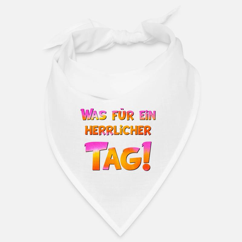 Was für ein herrlicher Tag! Bandana
