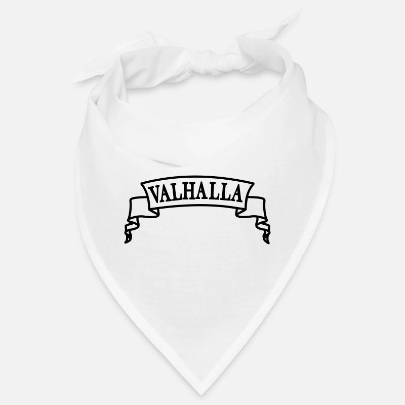 Valhalla in the banner Bandana