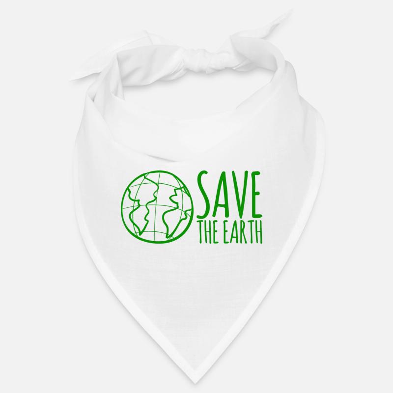 Save The Earth Bandana