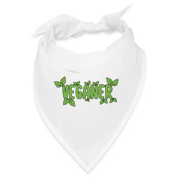 Veganer - Bandana - Weiß - Vorne
