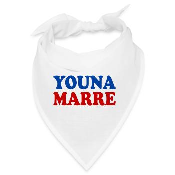 Youna marre You na marre - Bandana - Weiß - Vorne