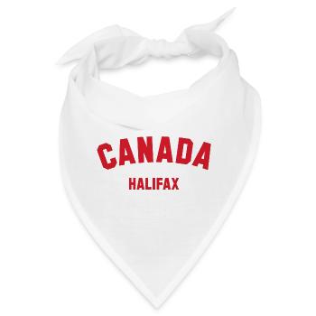 HALIFAX Canada - Bandana - Weiß - Vorne