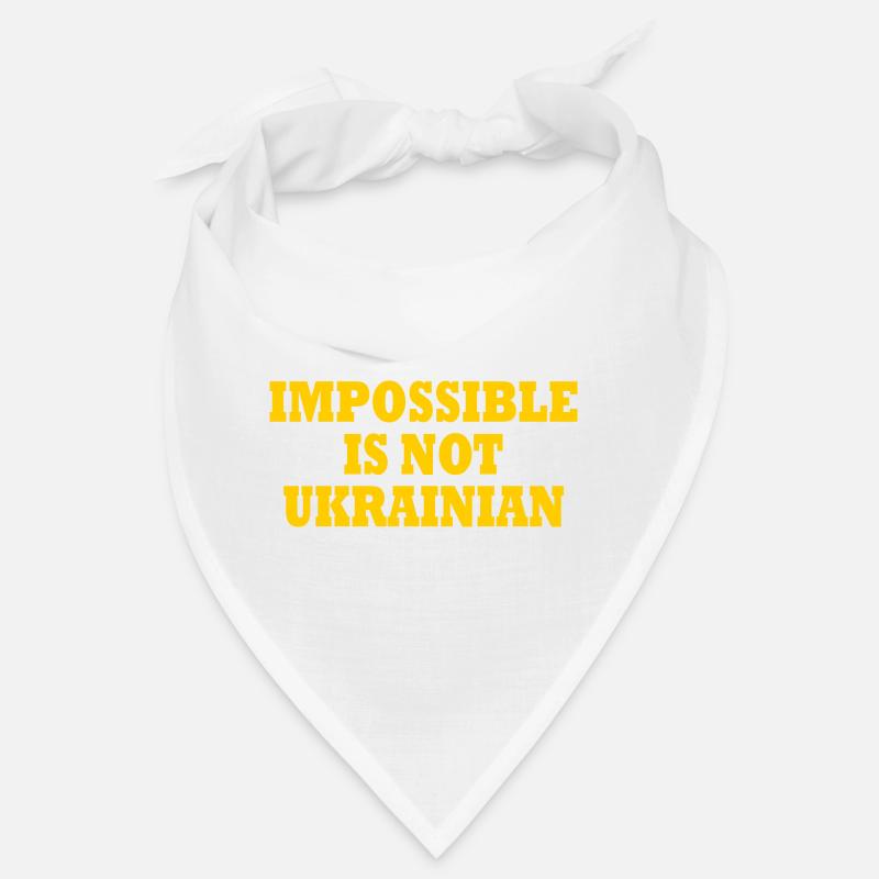 impossible is not ukrainian - ukraine Bandana
