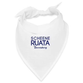 Scheene Ruata Rutenfest Ravensburg - Bandana - Weiß - Vorne