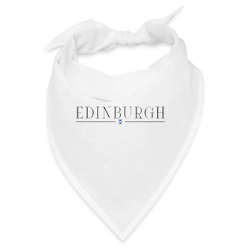 Ich liebe Edinburgh - Bandana - Weiß - Vorne